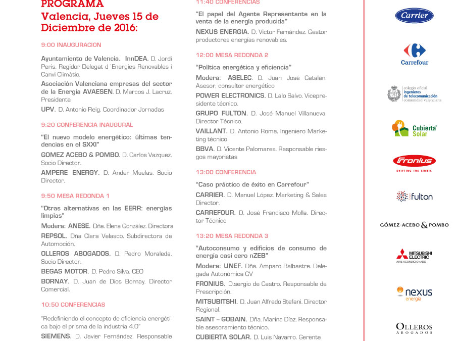 IX Jornadas Energías Renovables