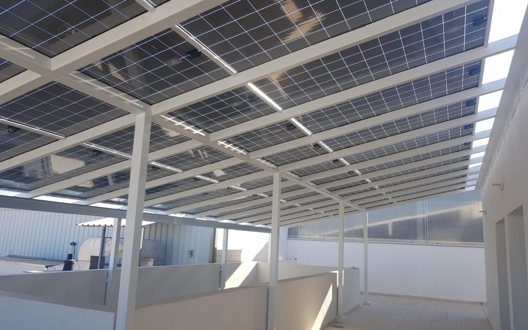 Pérgola Fotovoltaica Sistel