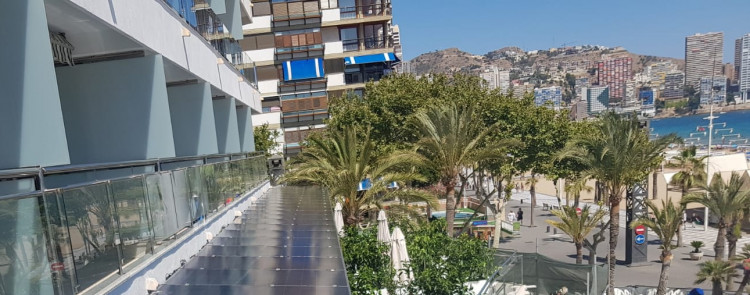 Pérgola Fotovoltaica Hotel Cimbel