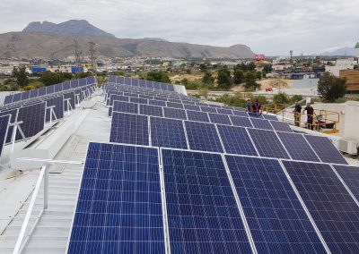 Instalación fotovoltaica Frimar