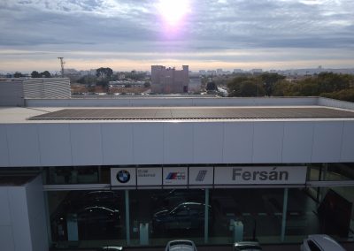 Instalación fotovoltaica BMW Fersán San Juan