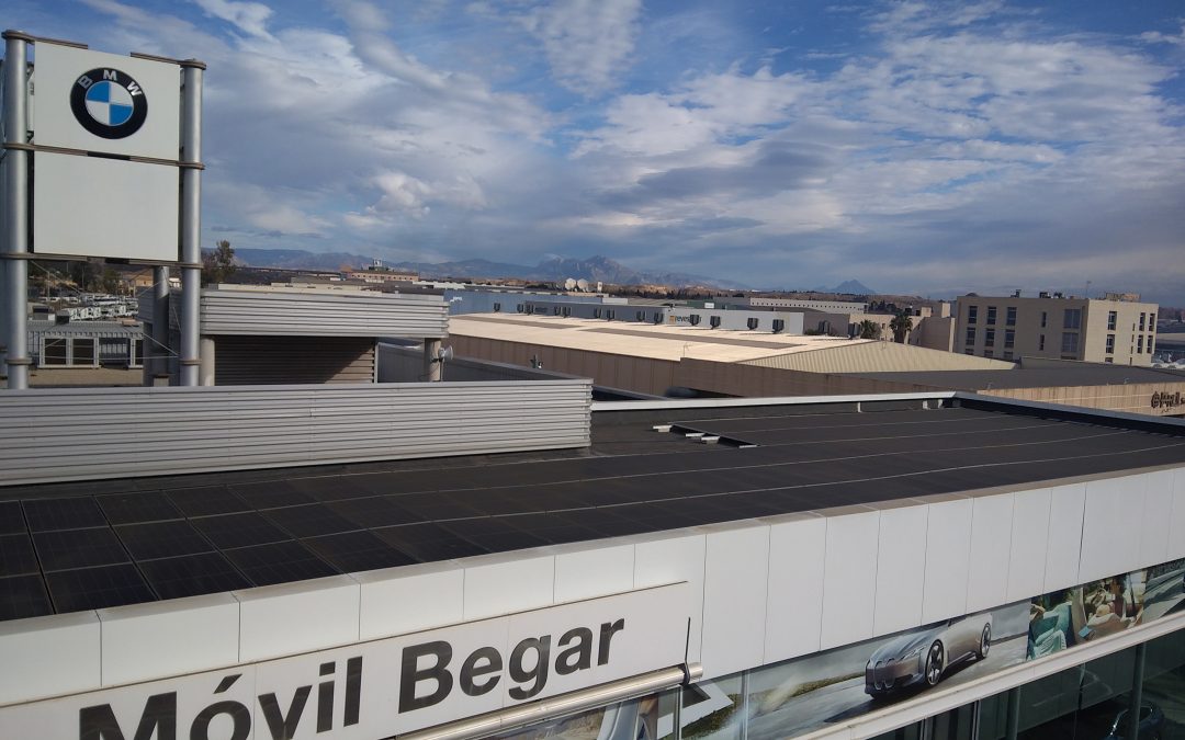 Instalación fotovoltaica BMW Alicante