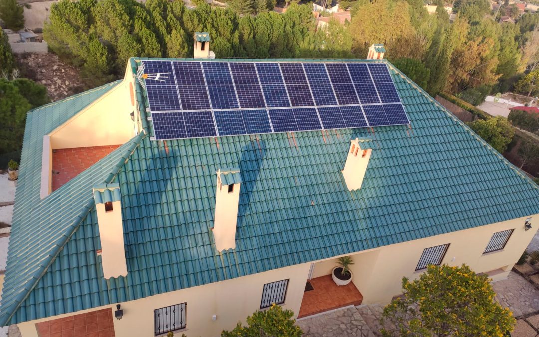 Instalación fotovoltaica en Cocentaina