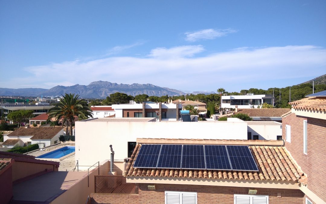 Instalación fotovoltaica en Benidorm