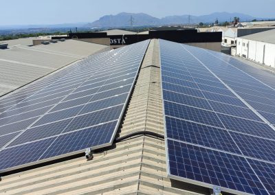 Instalación fotovoltaica en Plantillas Ortopédicas