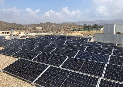Instalación fotovoltaica Colegio Carlos V