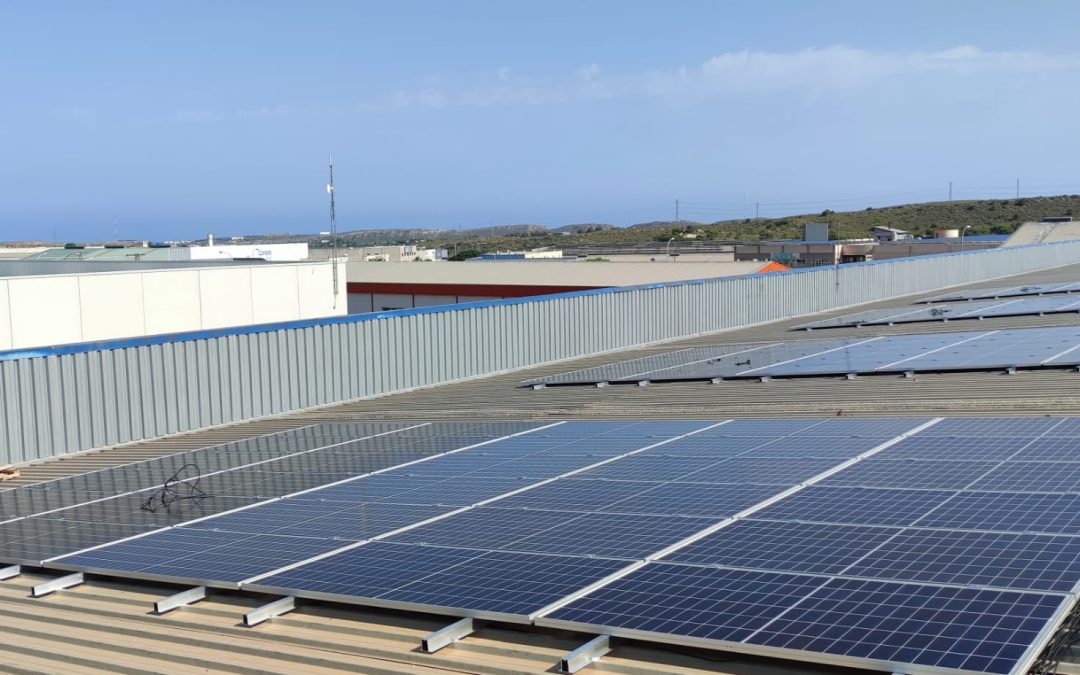 Instalación fotovoltaica en Iberoforwarders