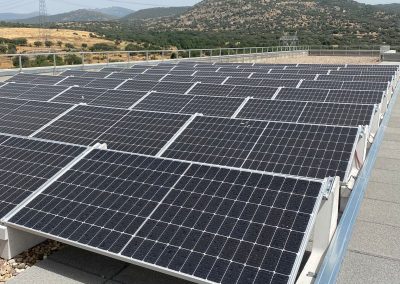 Instalación fotovoltaica Hospital Quirón Villalba