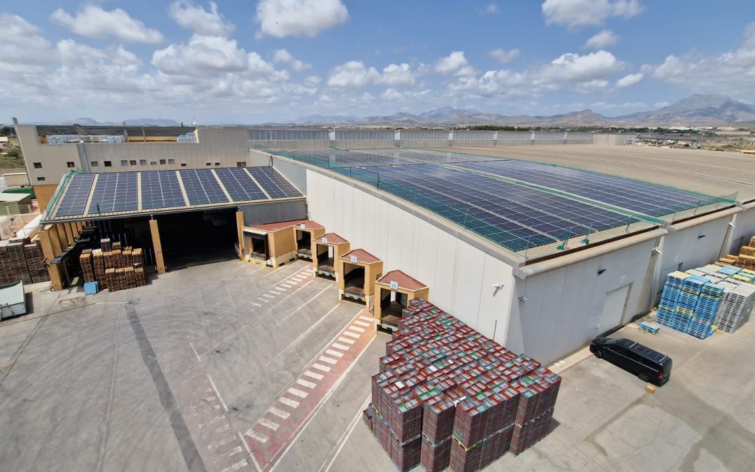 Instalación fotovoltaica en Bonnysa